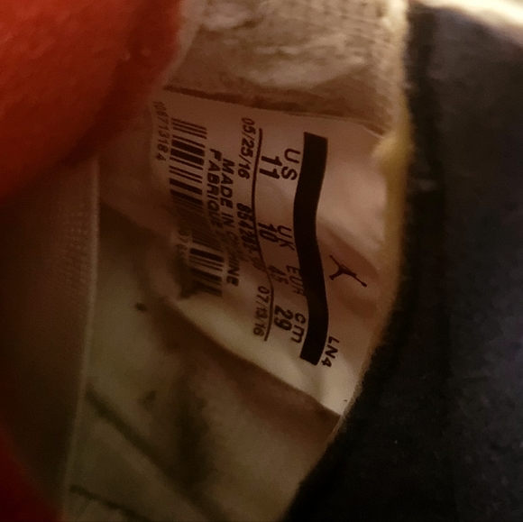 True blue 3s OG 2016 - Picture 4 of 13